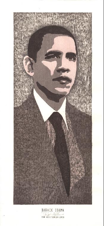 Barack Obama by Tom Kristensen